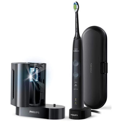 Sonicare Hx6850/57 Spazzolino Elettrico Sonico Con Sensore Di Pressione Integrato