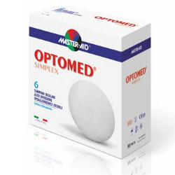 TAMPONE OCULARE MASTER-AID OPTOMED SIMPLEX 6 PEZZI características