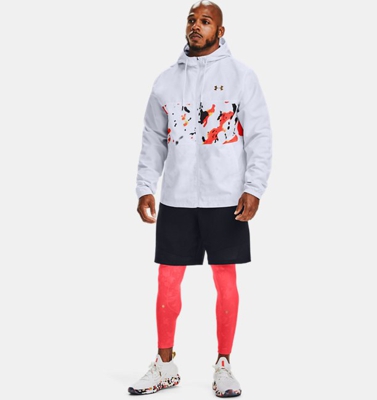 Giacca UA Sportstyle Wind Upstream Camo da uomo