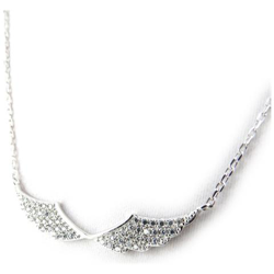 collana argento 'les ailes d'ange' bianco argentato - [ n1807] características