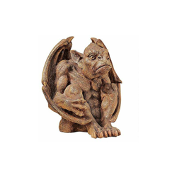 Design Toscano Balthazar il Gargoyle sentinella Decorazione in stile gotico, poliresina, pietra antica, 25 cm precio