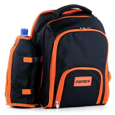 Zaino da picnick FUXTEC inclusi posate, piatti e bicchieri, borsa termica