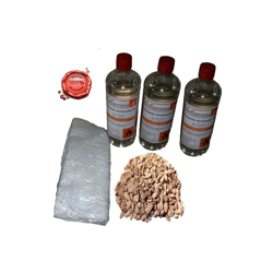 Kit Imperdibile per Camini con 3 Lt Bioetanolo Biofiamma, Pietre Rosse Decorative e 1 Fibra Ceramica precio