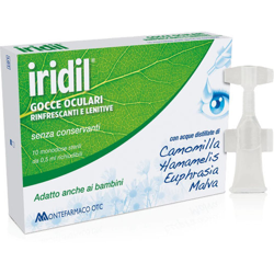 Iridil® Gocce Oculari Rinfrescanti e Lenitive características