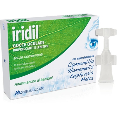 Iridil® Gocce Oculari Rinfrescanti e Lenitive