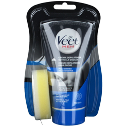 Veet Men Crema Depilatoria Sotto la Doccia Pelli Sensibili precio