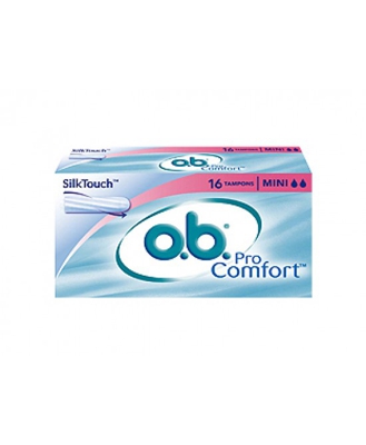 O.B.® ProComfort™ Mini Il Miglior Assorbente Interno Con Cui Iniziare 16 Pezzi