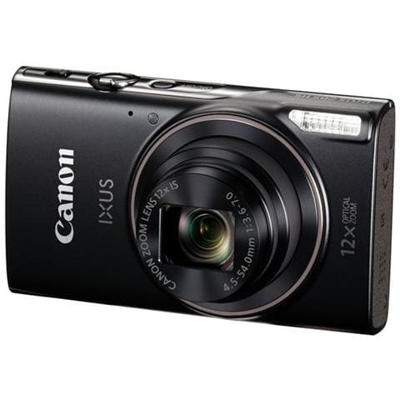 IXUS 285 HS Nero Sensore CMOS 20.2 Mpx Zoom ottico 12x Display 3'' Filmati Full HD Wi-Fi NFC