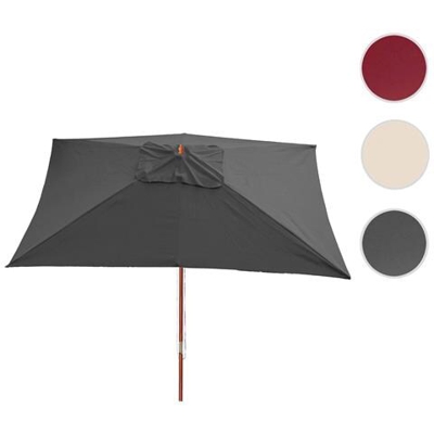 Ombrellone Giardino Spiaggia N83 Florida 3x4m Poliestere Antracite
