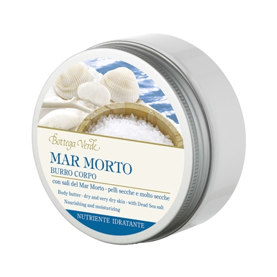 Mar Morto - Manteca corporal - pieles secas y muy secas - nutritiva hidratante - con sales del Mar Muerto (150 ml)