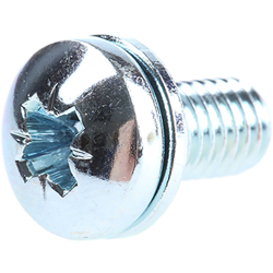 Vite a testa bombata Conica in Acciaio Zincato lucido RS PRO, filettatura M5 x 10mm, guida a , guida Pozidriv (Confezione da 100) precio