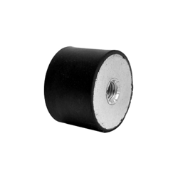 Supporto antivibrazioni RS PRO in Gomma, acciaio, M3 (Confezione da 4) características