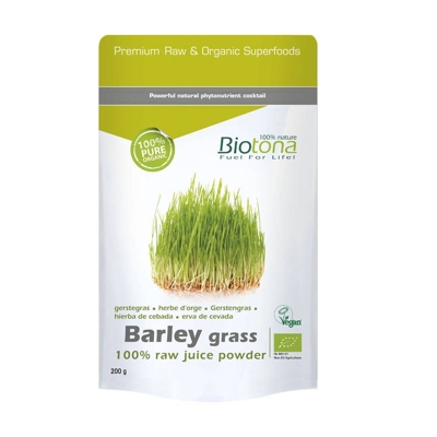 Biotona Bio Barley Grass Raw Juice Powder