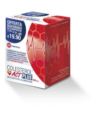F&F Colesterol Act Plus Integratore Alimentare 60 Compresse