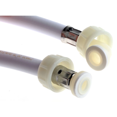 Tubo flessibile RS PRO, rivestito in PET, lungo 2.5m, 6 bar max, connessione BSP 3/4 x BSP 3/4, adatto per Acqua