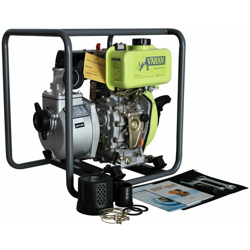 Varan Motors - 92705 Pompa dell'acqua termica Diesel 211cc diesel 4CV, 36 m³/h., 26 m altezza acqua - Grigio en oferta