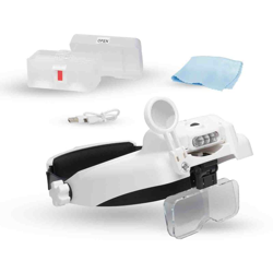 Lente di ingrandimento RS PRO, ingrandimento 1.0X, 1.5X, 2.0X, 2.5X, 3.0X, 3.5X, 4.0X, 4.5X, 5.0X, 5.5X, 6.0X, 8.0X, características