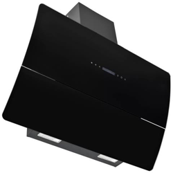 Cappa Aspirante A Muro Acciaio Inox 756 M³ / h 90 Cm Nera en oferta