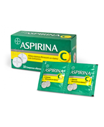Aspirina C 400mg + 240mg Compresse Effervescenti Con Vitamina C 10 Compresse características
