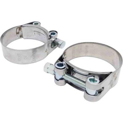 Fascetta stringitubo Jubilee Fascetta stringitubo RS PRO, Ø 55 → 59mm in acciaio inox, bullone in acciaio zincato (Confezione da 2)