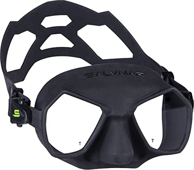 SALVIMAR HATOR, Maschera Unisex Adulto, Nero
