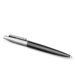 Parker Jotter Penna a Sfera con Dettagli Cromati, Confezione Regalo, Bond Street Black características