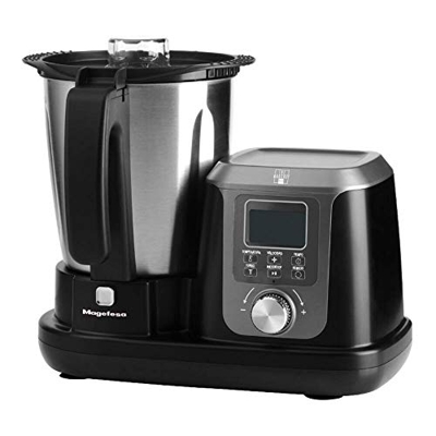 M MAGEFESA 02RO4550000 MAGEFESA 02RO4550000-Robot da cucina modello MAGCHEF Black MGF4550, 1200 W, nero