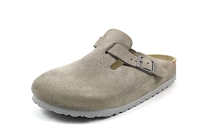 Birkenstock, Boston SFB stone coin, Suede Leather, 41