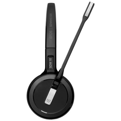 I Sennheiser Impact Sdw 10 Hs - Headset - On-ear - Konvertierbar - Dect - Kabellos