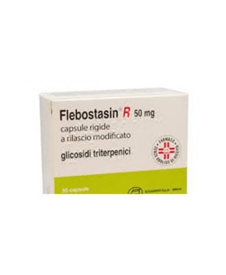 Daiichi-Sankyo Flebostasin R 50mg Sintomi Insufficienza Venosa 30 Capsule Rilascio Modificato