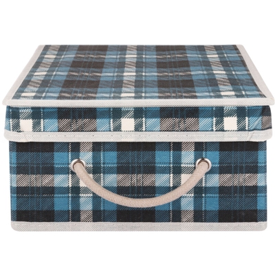 Scatola armadio da 28x33x15 cm Cordonetto Blu blu