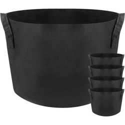PrimeMatik - Sacchi per piante in crescita Contenitore di tessuto Borse da 40 litri 38x30cm 5-pack precio