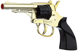 Villa Giocattoli 1550 Pecos - Pistola in Metallo 8 Colpi, Colore Oro, Lunghezza 17 cm características