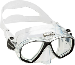 Cressi Action, Maschera Subacquea Unisex – Adulto, Trasparente Nero, Taglia Unica características