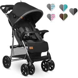Lionelo Emma Plus passeggino leggero pieghevole da 6 mesi fino 15 kg con posizione sdraiata cinture a 5 punti ammortizzatori con vassoio portabibite b precio