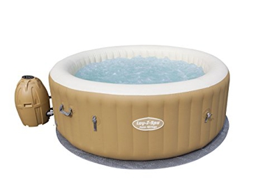 Bestway Lay-Z-Spa Palm Spring, Beige, 1.96x1.96x71 cm
