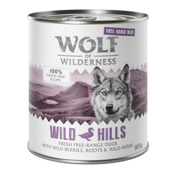 Wolf of Wilderness "Carne allevata all'aperto" 6 x 800 g Umido per cani - Great Desert - Tacchino allevato all'aperto precio