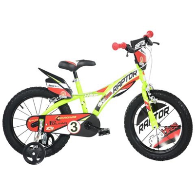 Bicicletta Per Bambini Raptor Giallo Fluorescente 14''''