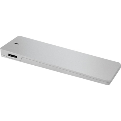 OWCMAU3ENVOY11 contenitore di unità di archiviazione Box esterno SSD Argento M.2, Disk enclosure
