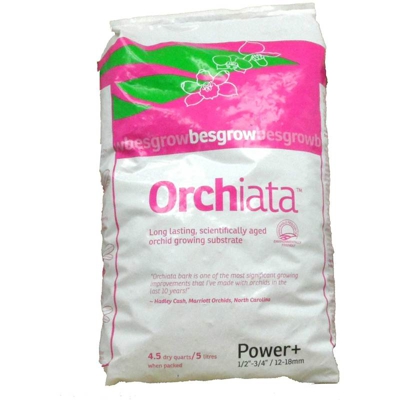 Orchiata Substrato Per Orchidee Corteccia Power+ Da 12-18 Mm 5 Litri Giardinaggio Cura