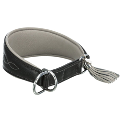 Collare Trixie Active Comfort semistrangolo per levrieri color nero/grigio - Tg. XS-S: circonferenza 24-31 cm x 50 cm en oferta