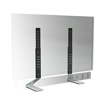 FIT-UP XL 65'' Libera installazione Nero, Argento supporto da tavolo per Tv a schermo piatto