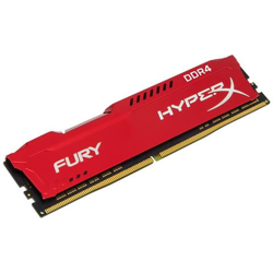 Memoria Dimm HyperX FURY 8 GB (1x8 GB) DDR4 2400 MHz CL 15 Colore Rosso características
