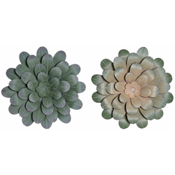 Decorazione da Parete DKD Home Decor Metallo (2 pcs) (52 x 7 x 52 cm) características