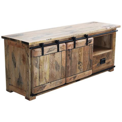 Beily - Porta Tv Legno Di Mango en oferta