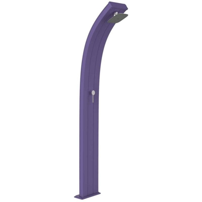 Doccia per esterni Dada Arkema Viola cm 34x14x225 ARKEMA DESIGN - prodotto made in Italy CV-D300/4005
