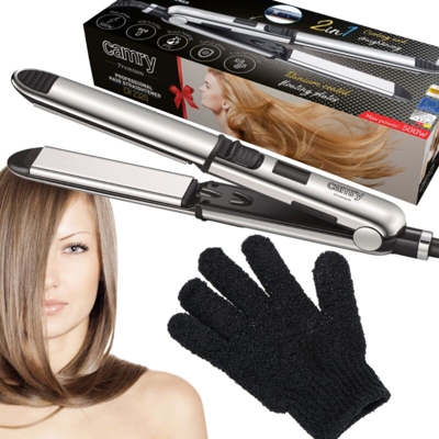 Piastra Ferro Capelli Lisci con Piastre in Titanio Temperatura 230 gradi 500W