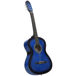 vidaXL Chitarra Classica per Principianti Blu 4/4 39" in Tiglio precio