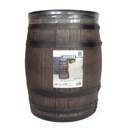 Nature Serbatoio Acqua Piovana Effetto Legno 50L 38x49,5 cm Marrone - Marrone características