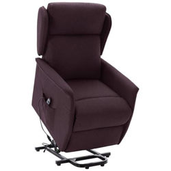 Poltrona Alzapersona Reclinabile Viola In Tessuto precio